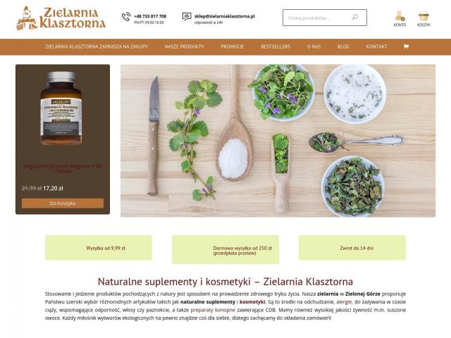 https://zielarniaklasztorna.pl/